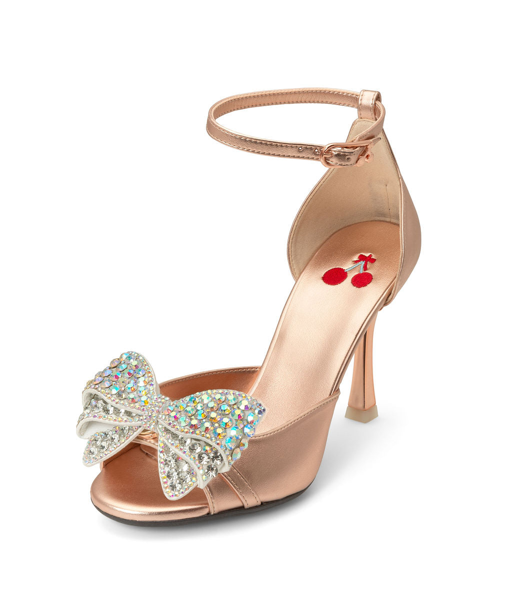 Frose — Rose Gold
 Sandals on a Stroon heel
