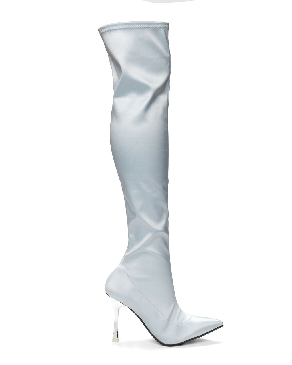 Above the Knee Boots Sugar made from Recycled Water Bottles on a Stroon
